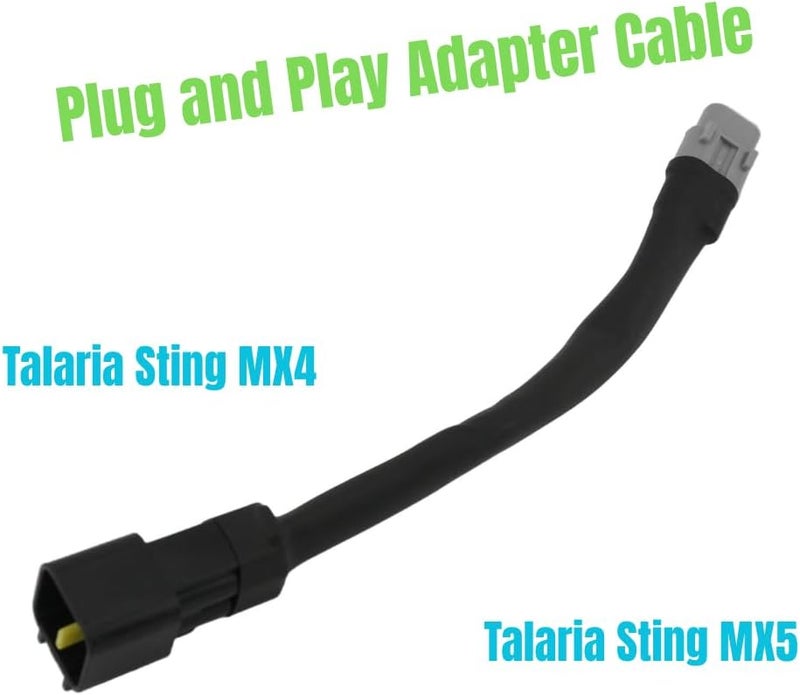 TB Electric ترقية مصباح LED بحجم 3 بوصات لطراز تالاريا ستينغ MX4 و MX5 – ضوء بديل مدمج عالي الإنتاجية، توصيل وتشغيل، ملحق دراجة كهربائية للطرق الوعرة - Image 3